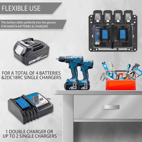 Charger Mount for Makita DC18RC