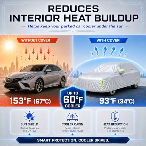 Car Cover Waterproof All Weather Custom Fit for Mustang 2005