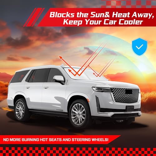 Windshield Sun Shade for Cadillac Escalade 2021