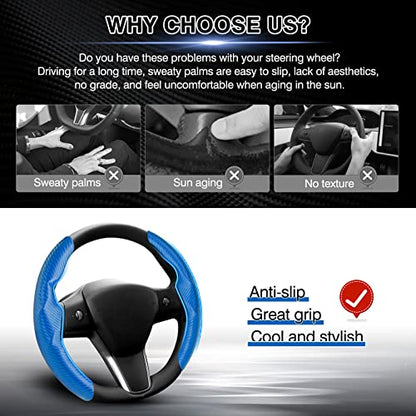 Steering Wheel Cover for Tesla Model 3