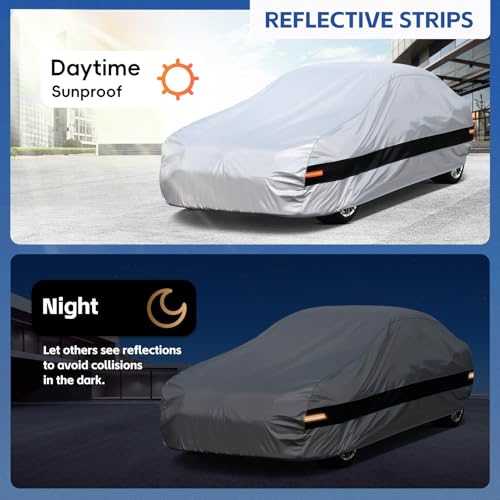 10 Layers Car Cover Custom Fit for Dodge Challenger Hellcat