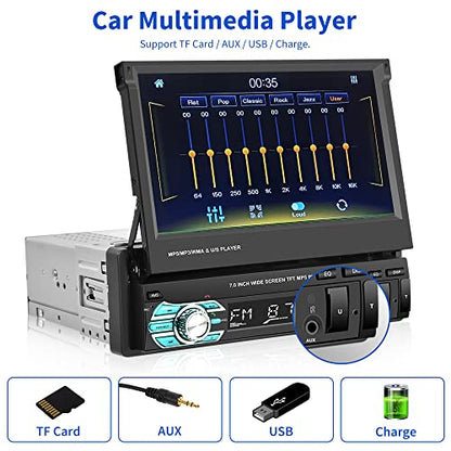 7'' Single Din Carplay Car Stereo