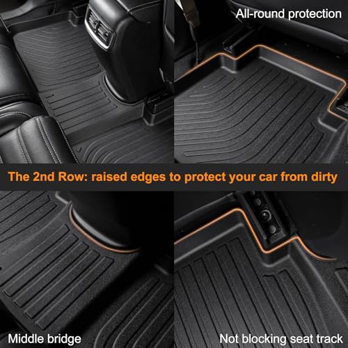 All Weather Car Floor Mats and Cargo Liner Set for Chevy