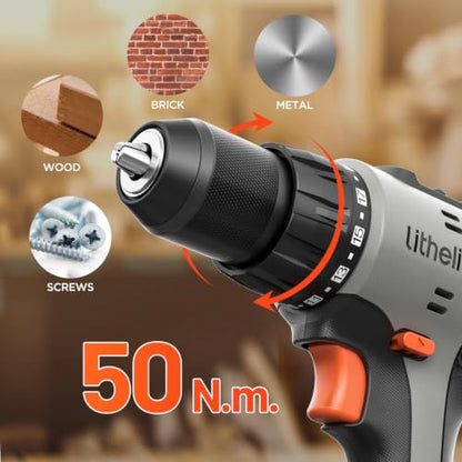 20V Cordless Drill Driver Set (64 Count)