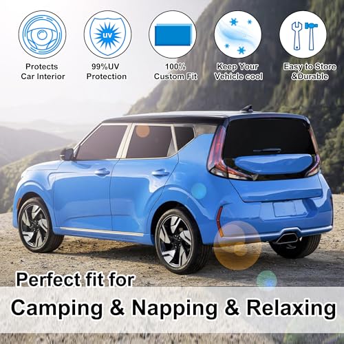 Window Shades for Kia Soul 2020 (8 Count)