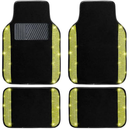 Bling Car Floor Mats Full Set