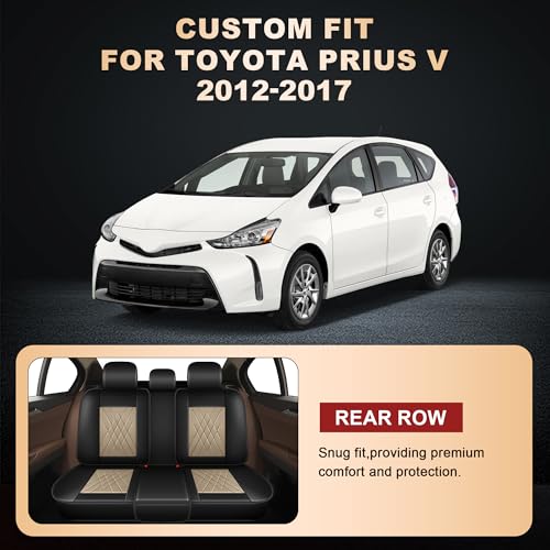 Car Seat Covers for Toyota Prius V 2012