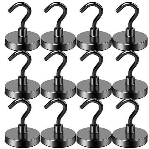 Magnetic Hooks Heavy Duty (12 Count)