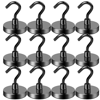 Magnetic Hooks Heavy Duty (12 Count)