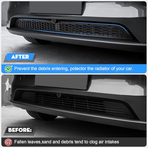 Grille Mesh Inserts for 2026 Tesla New Model Y Premium