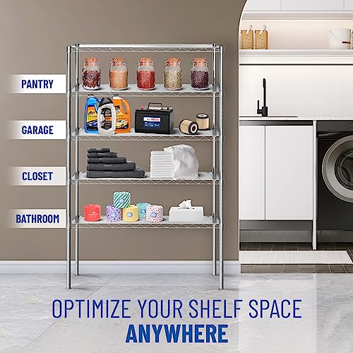 Set of 4 Shelf Liners for Wire Shelf Liner (24 Sq Ft)