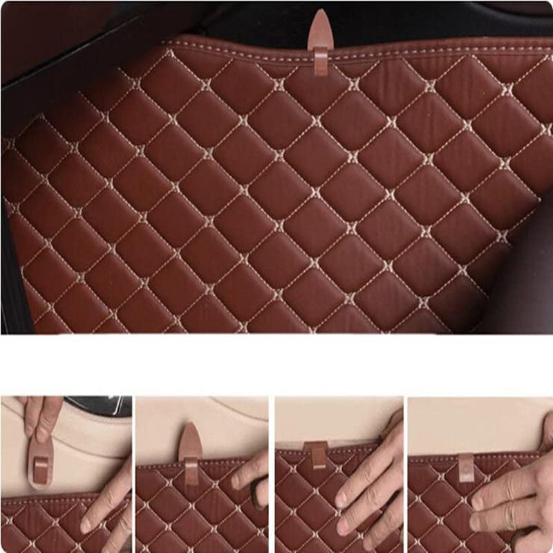 Custom All Weather Protection Luxury Leather Floor Mats for Cars SUVs Trucks According Anti