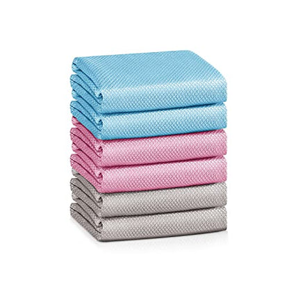 Nano Streak Free Magic Microfiber Cleaning Cloths Easy Clean Nanoscale (2 Count)