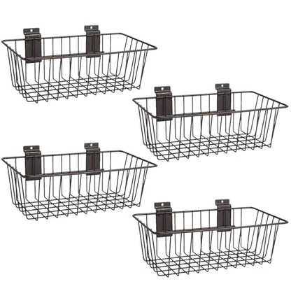 Slatwall Basket (4 Count)