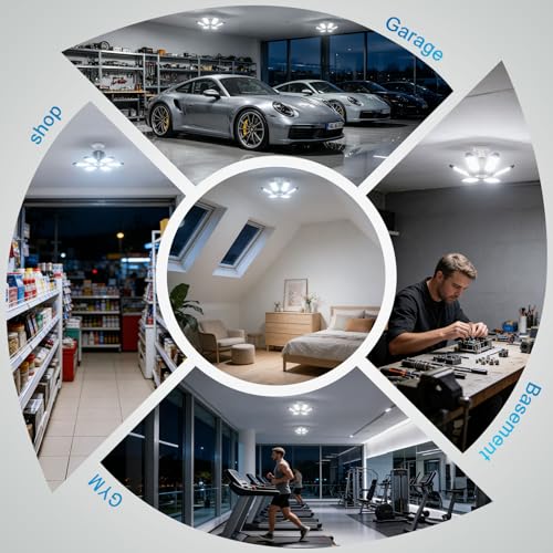 Remote PIR Garage Light
