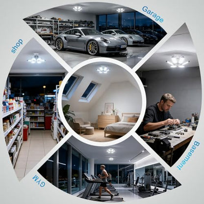 Remote PIR Garage Light
