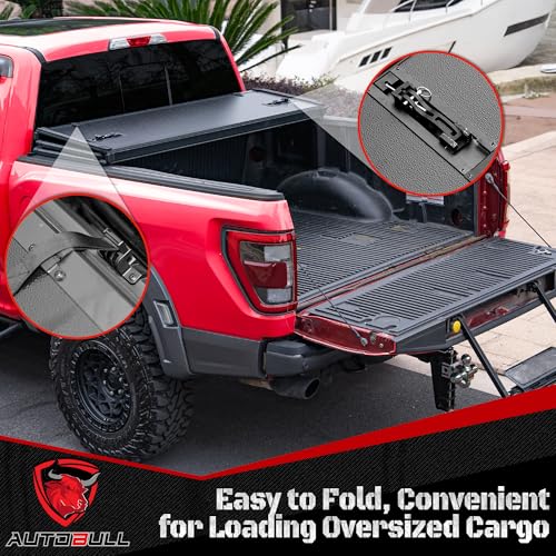 Hard Top Tri Fold tonneau Cover Compatible with 2007