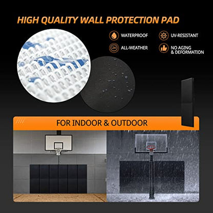 1 Pack Wall Pad 2" Thick Foam Protection Padding