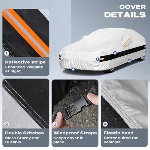 10 Layers Car Cover Custom Fit for KIA Optima KIA K5