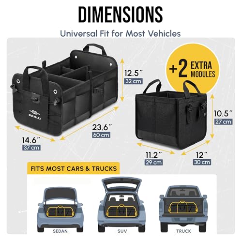 XXL+Cooler Car Trunk Organizer