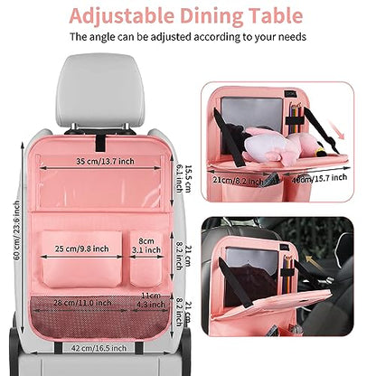 Car Backseat Organizer with Foldable Tablet Holder (4.27 Ounce)