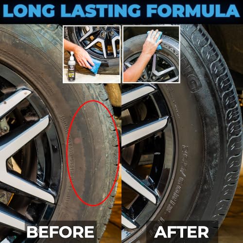 Tire Shine Gel Coating and Dressing