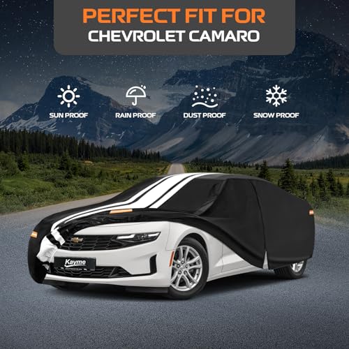 Heavy Duty Car Cover Custom Fit Chevrolet Chevy Camaro