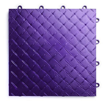 SnapLock RaceDeck Diamond 12"x12" Interlocking Garage Tiles (24 Count)