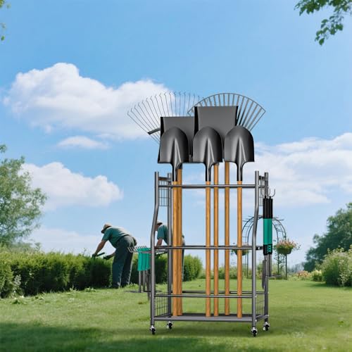 Garden Tool Organizer Stand