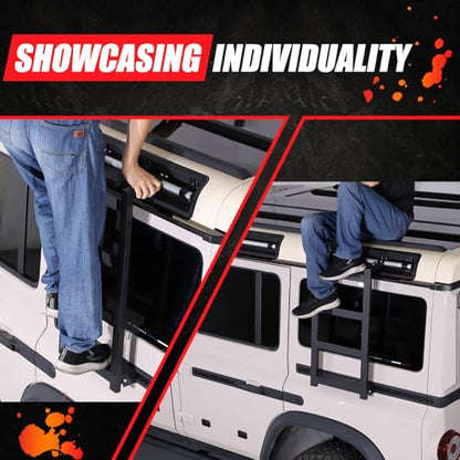 Car Roof Rack Ladder Side Access Ladder Compatible with INEOS Grenadier 2020