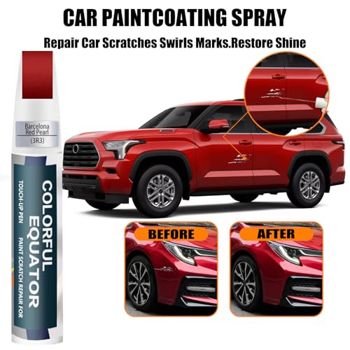 3R3 Barcelona Red Pearl Car Touch Up Paint for Toyota OEM Color Match