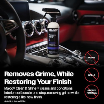 Clean & Shine Interior Car Cleaner and Dressing Spray (16 Fl Oz)