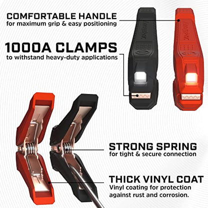 Jumper Cables for Car Battery with Built