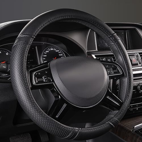 Classical Leather Automotive Universal Steering Wheel Covers