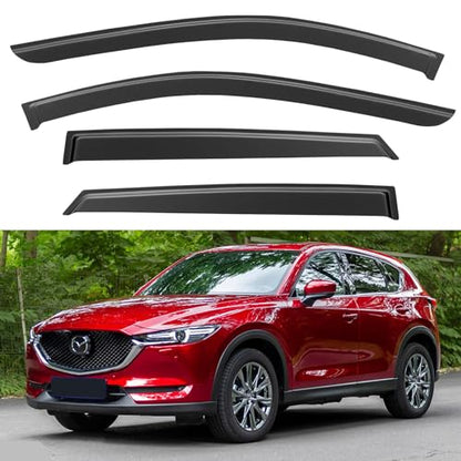 Window Visors Rain Guards for 2017 (4 Count)