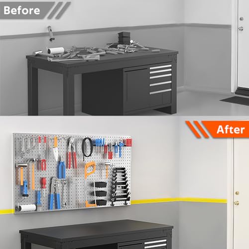 Metal Pegboard Wall Panels