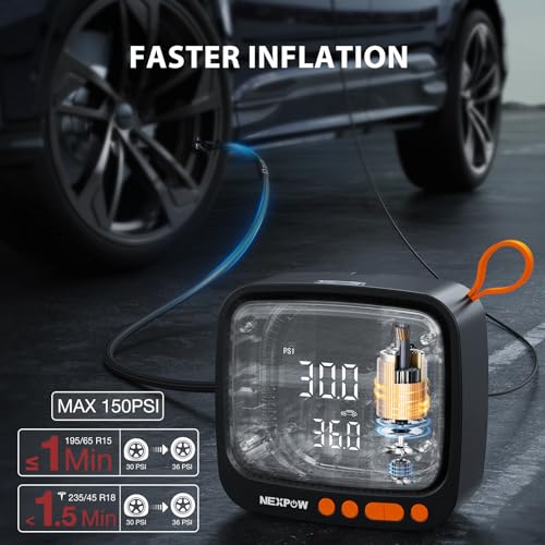 Tire Inflator Portable Air Compressor