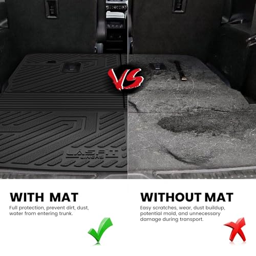 Trunk Mat with Backrest Mat for GMC Acadia 2017