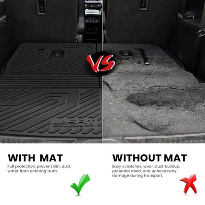 Trunk Mat with Backrest Mat for GMC Acadia 2017