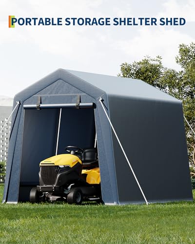 7x12 ft Outdoor Storage Shed