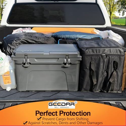 Heavy Duty Rubber Bed Mat for Toyota Tundra 5.5 ft Bed Liner