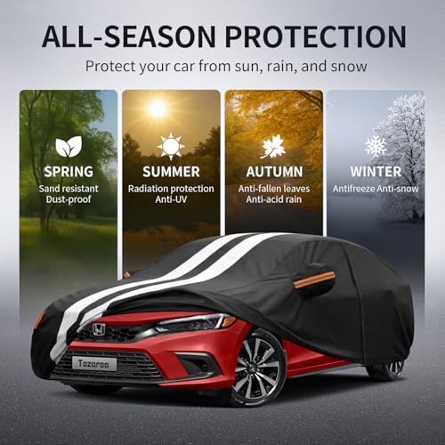 Multi Layer Car Cover Custom Fit for Honda Civic hatchback