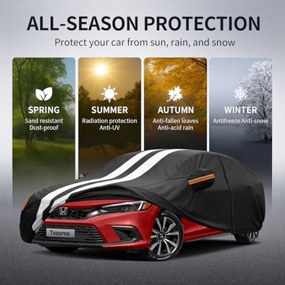 Multi Layer Car Cover Custom Fit for Honda Civic hatchback