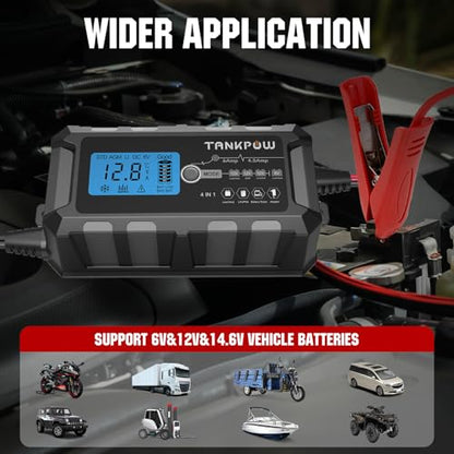 6V 12V 6A Automatic Battery Charger