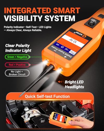 KM06 Automotive Power Circuit Probe Tester 8