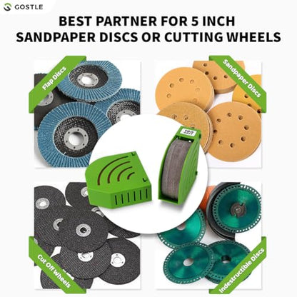 5 Inch Professional Sanding Discs Storage Bins