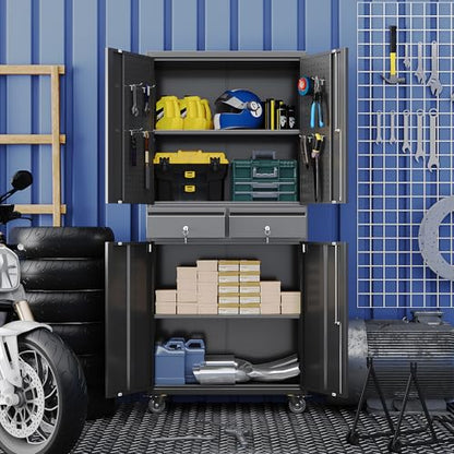 Garage Storage Cabinet with 2 Drawers