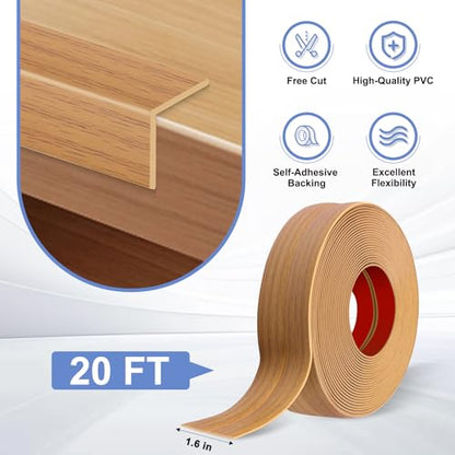 Wall Corner Protector Moulding Trim Peel and Stick
