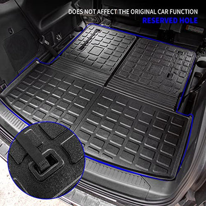 Trunk Mat with Backrest Mat for 2020