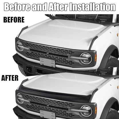 Hood Deflector Hood Protector for Bronco 2